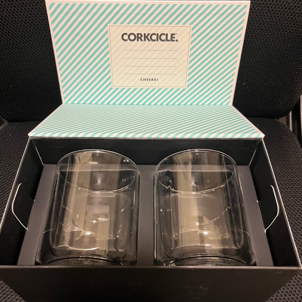 NWT - Corkcicle Rocks Glass Set - Picture 2 of 3